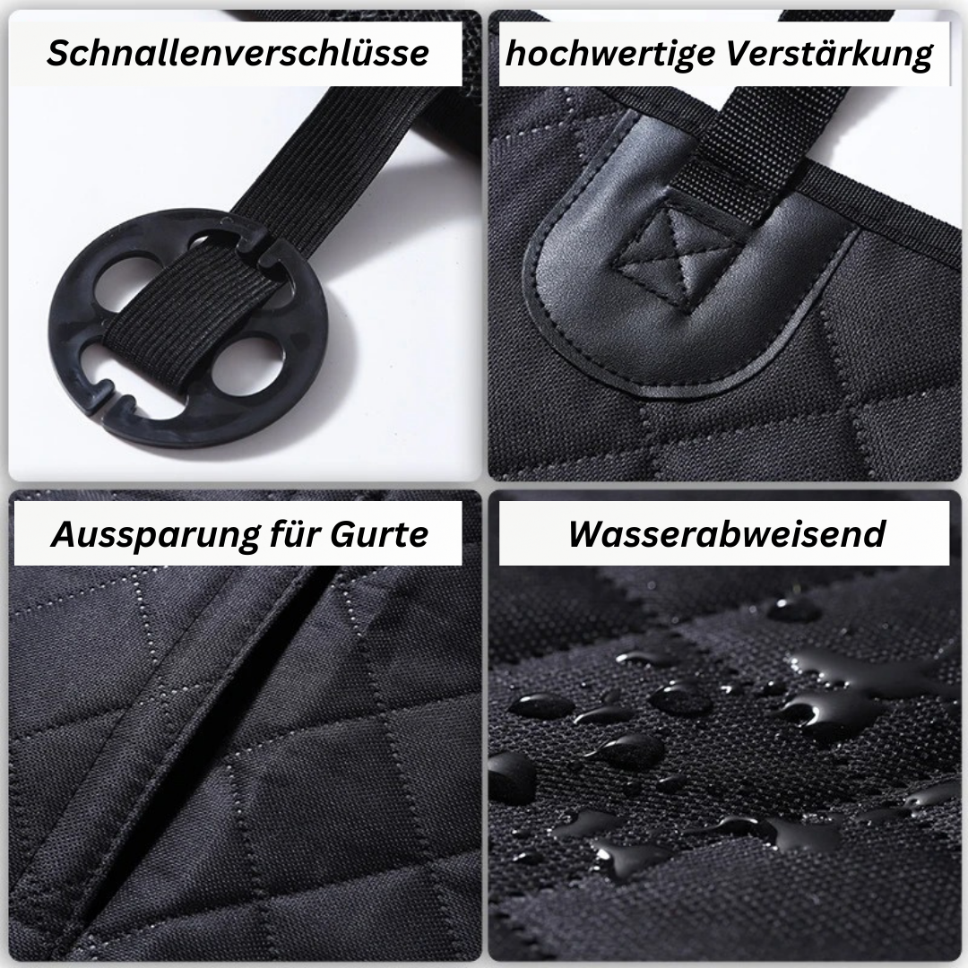 Wasserdichter Rücksitzschutz für Hunde - PawsGuard