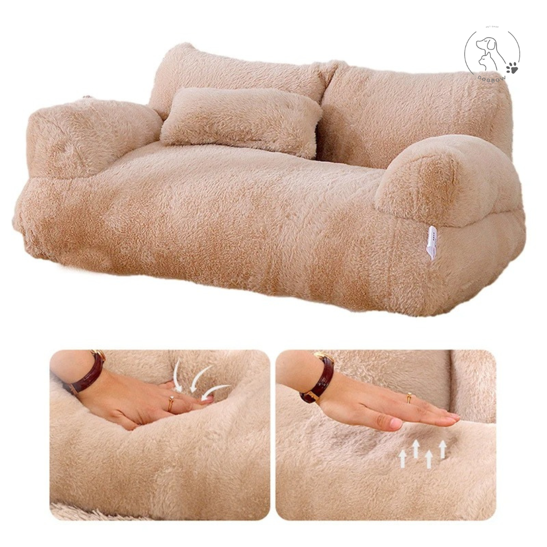 Plüsch-Sofa für Hunde und Katzen - SoftSnug Pet Pillow